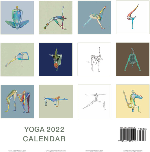 Asana Yoga 2022 Calendar