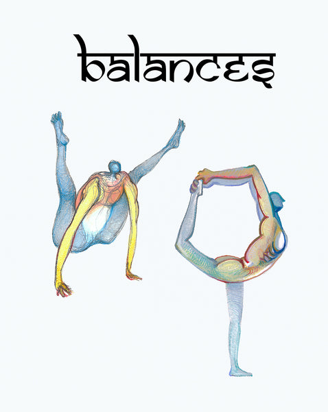 Graphikasana, Hatha Yoga Art by Yolyanko William