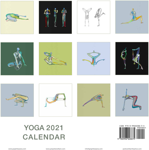 Asana Yoga Calendar 2021